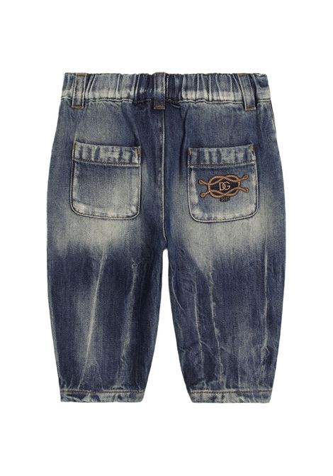 Jeans con logo DOLCE & GABBANA KIDS | L15P49 LDE21S9000